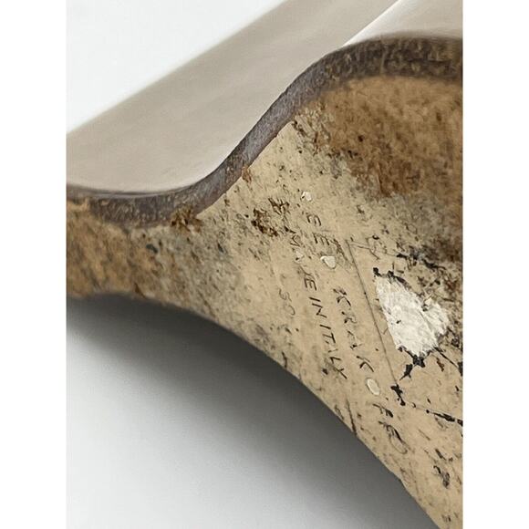 Reed Krakoff Black Suede & Grey Taupe Leather Zipper Wedge Boots Shoes 39/8.5 - Picture 14 of 16